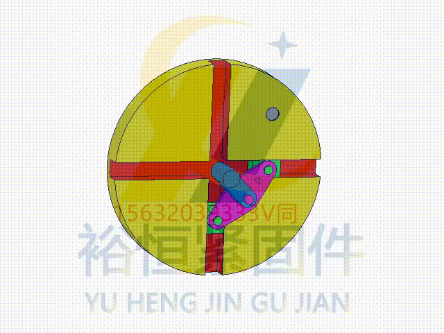 图032 转化为曲柄滑块机构.gif