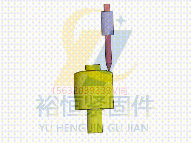 图049 圆柱凸轮机构.gif